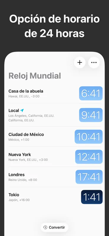 Reloj Mundial Widgets screenshot 7 of 10