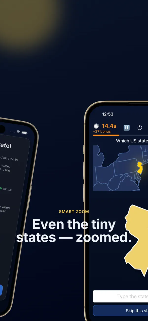 Screenshot #3 pour Guess the US State Light