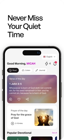My Devotional App Screenshot 1 of 5