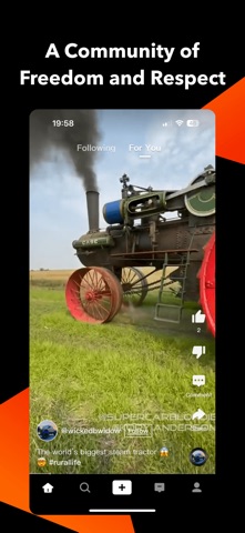 WeAM: Videos, Truth & Social iPhone screenshot