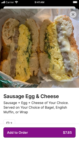 Perfecto's Caffè iPhone screenshot 4 - Food & Drink app