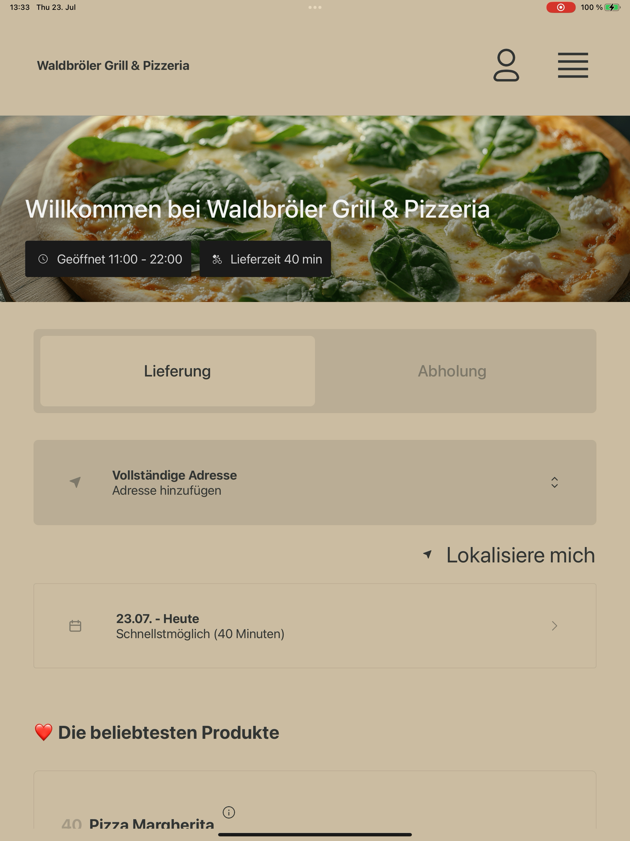 Waldbröler Grill & Pizzeria DE screenshot 5