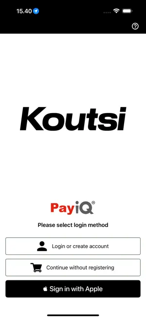 Kouvola public transport screenshot 1