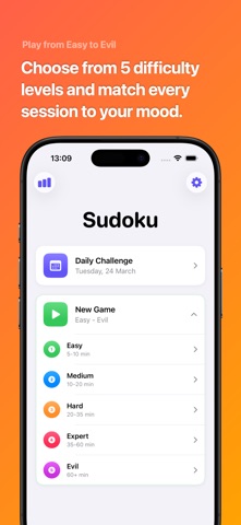 Gridvale - Sudoku iPhone screenshot