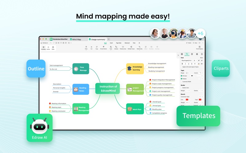 EdrawMind – Mind Mapping Screenshot