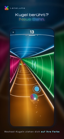 LaneLume – Neon Tunnel Run screenshot 4