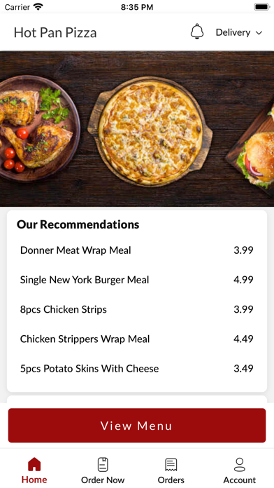 Hot Pan Pizza Screenshot