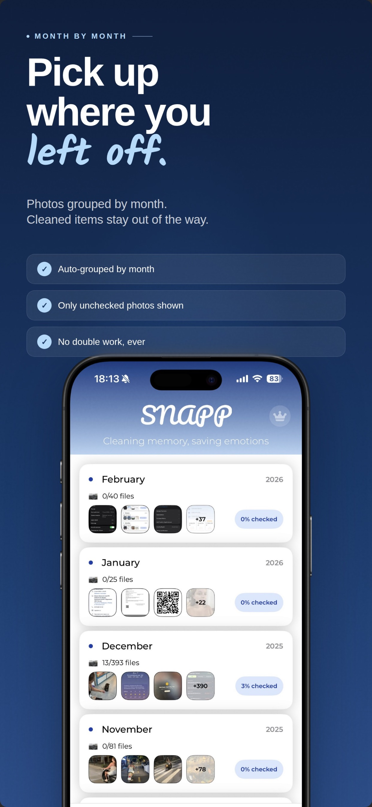 Snapp: Media Cleaner screenshot 5