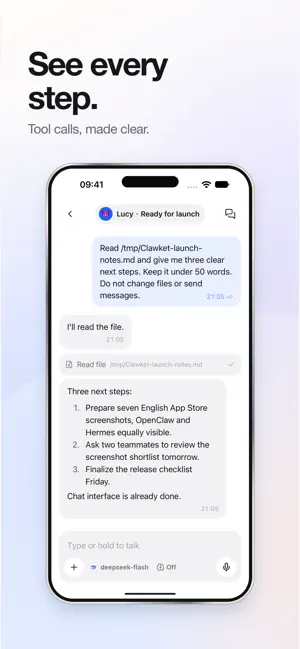 Clawket: AI Agent Companion screenshot 2