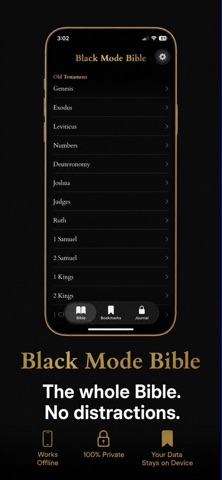 Black Mode Bible screenshot