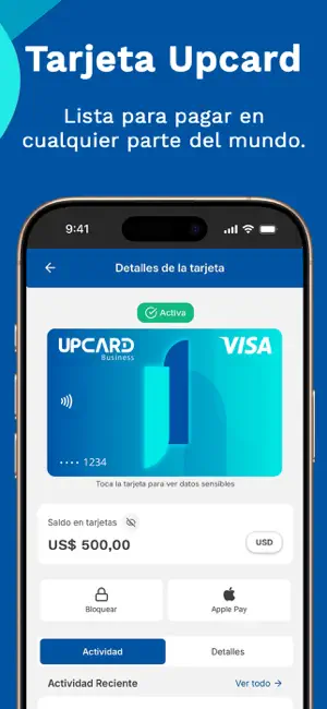 Upcard App screenshot 2
