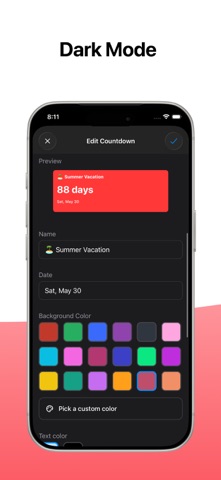 Countdown Widget & Reminders Screenshot 7 of 7