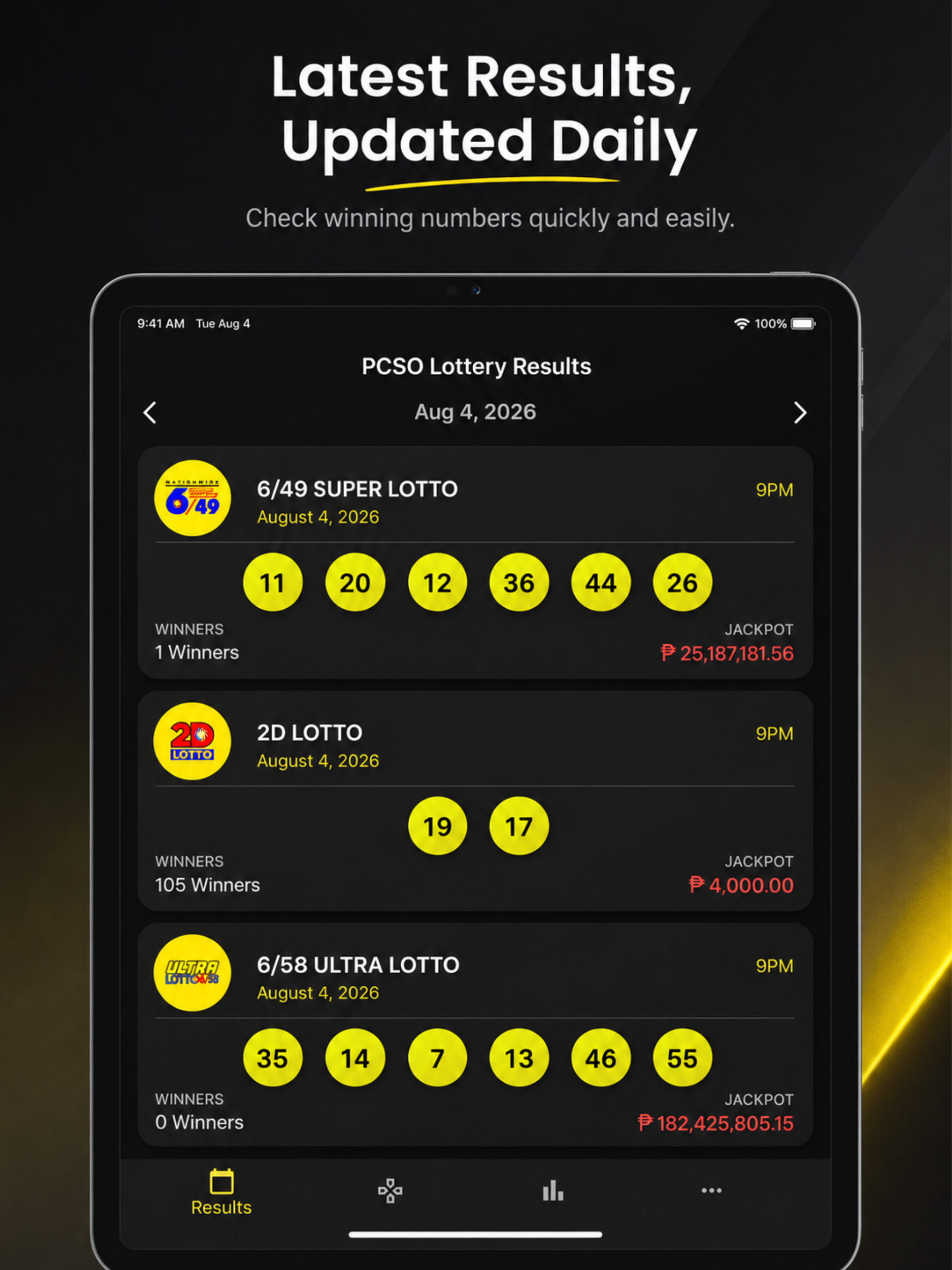 PH Lotto Results - Daily screenshot 6