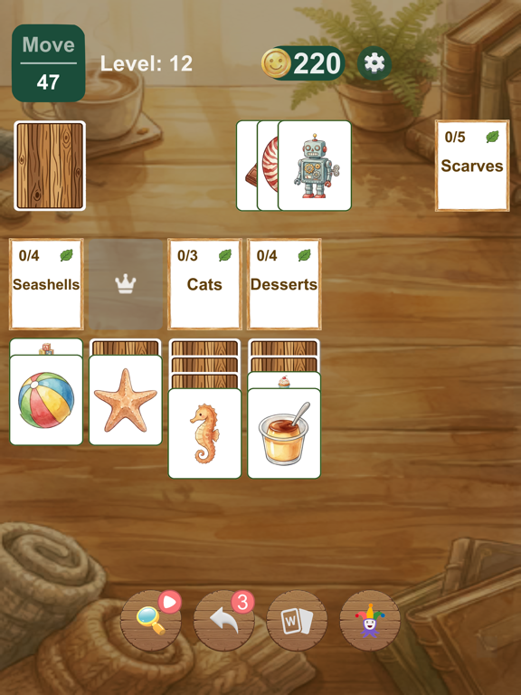 Solitaire Match: Sort Puzzle iPad screenshot