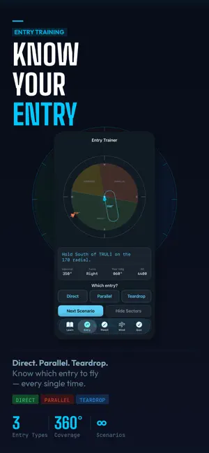 Racetrack: IFR Hold Trainer screenshot 2