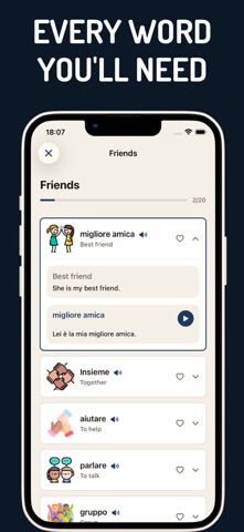 Learn Italian – Phrasebook Screenshot 5 of 6