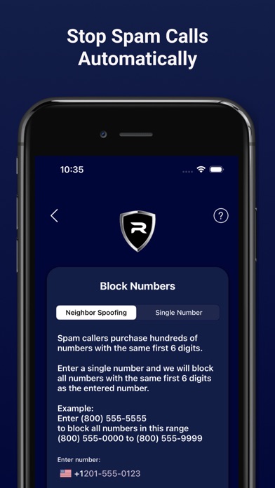 Robo Spam Text & Call Blocker Screenshot