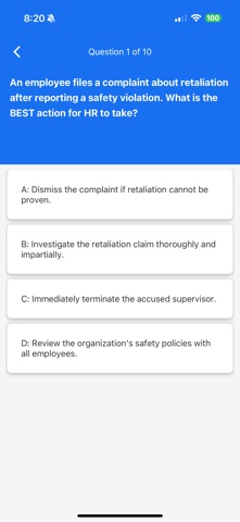 ExamReady HR Screenshot 5 of 8