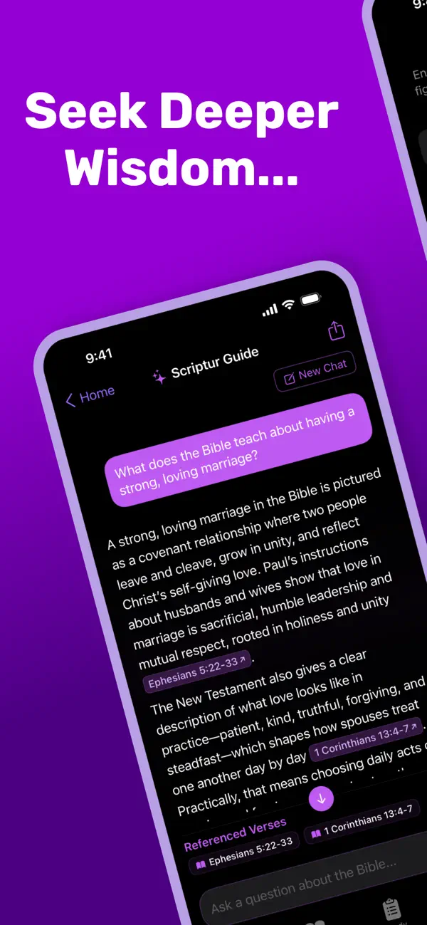 #1. ScripturAI: Bible Study AI (iOS) By: ScripturAI LLC
