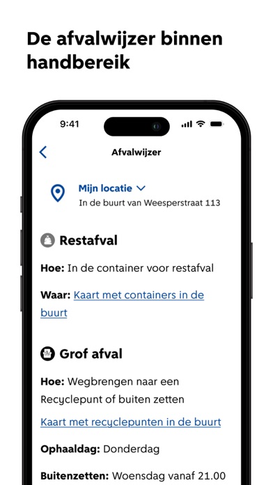 De Amsterdam App Screenshot