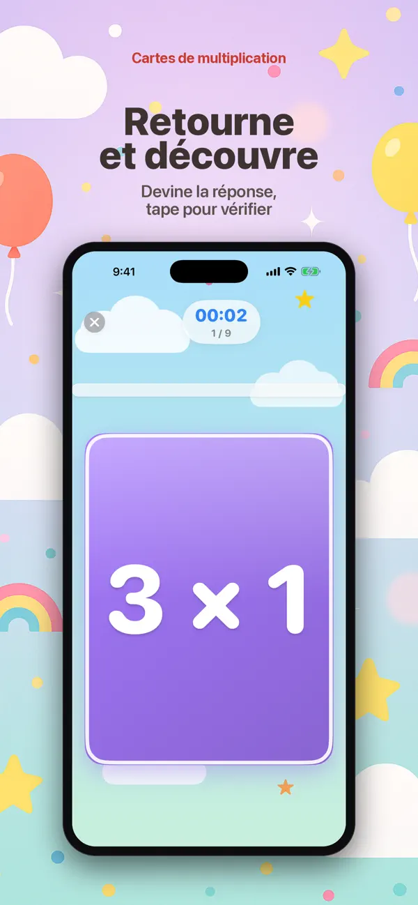 Screenshot #2 pour Multiplication Renard: Tables