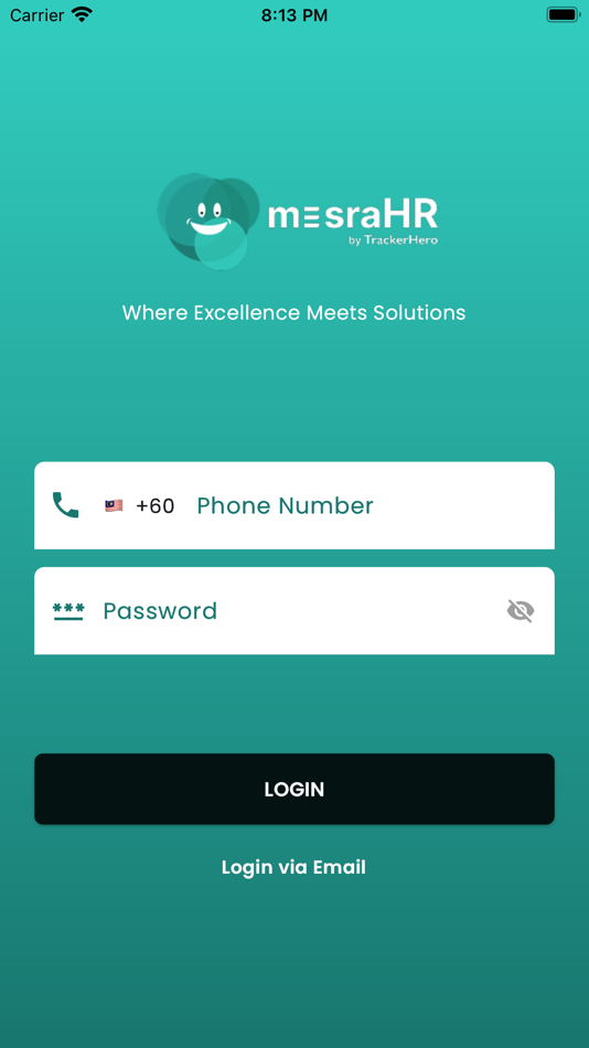 #1. mesraHR (iOS) 由: Trackerhero