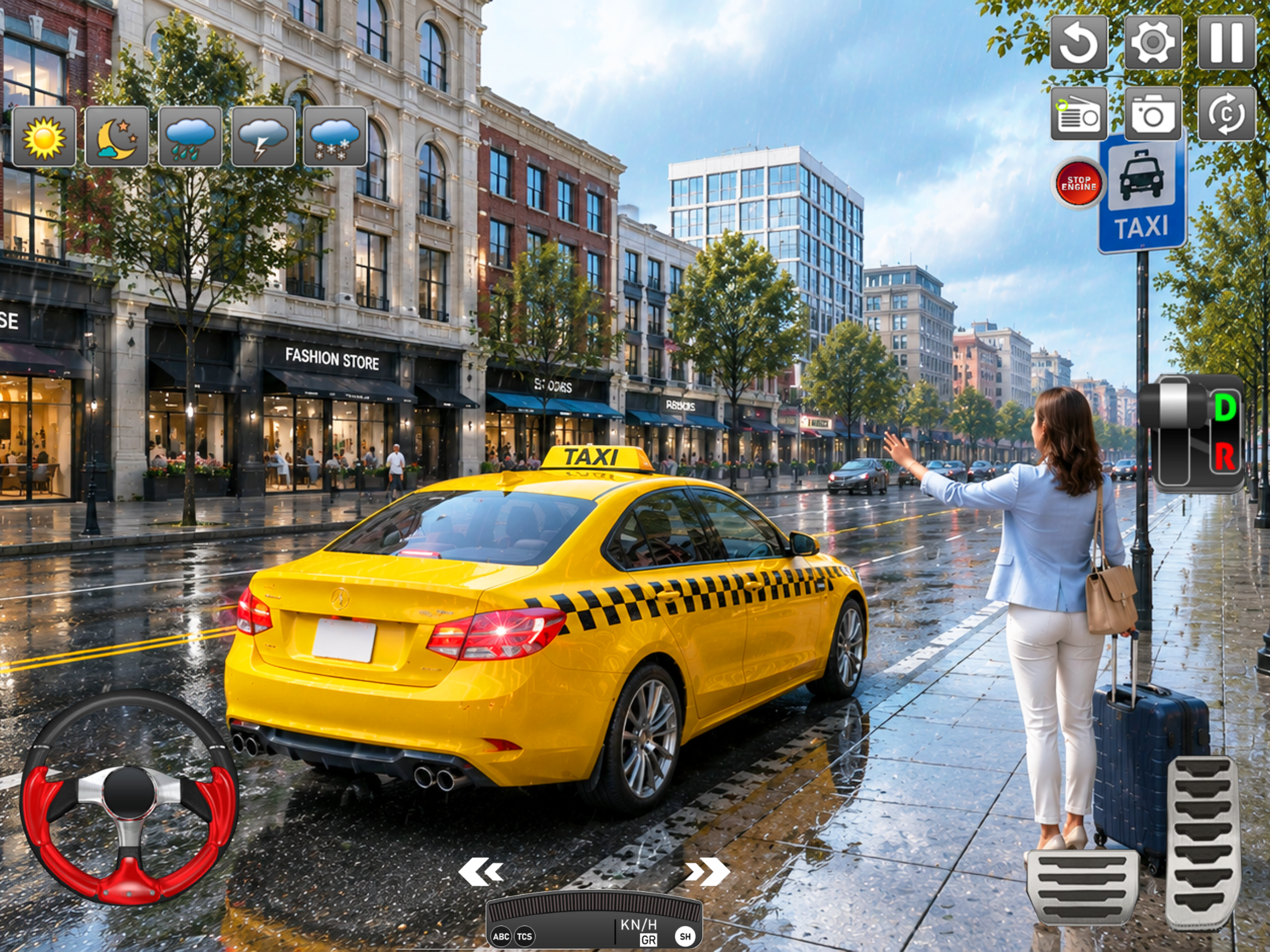 Miami Taxi Simulator Car Games screenshot 7