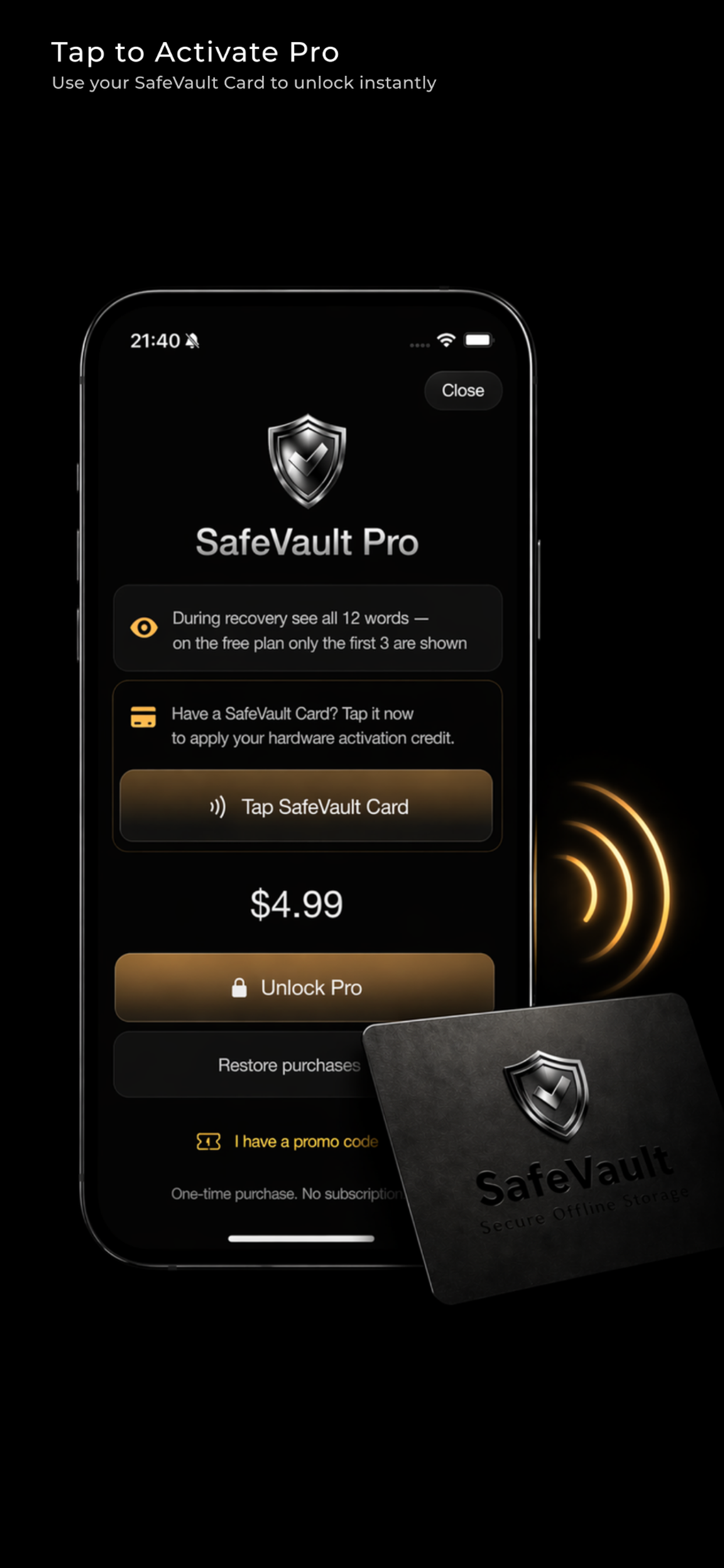 SafeVault: Offline Storage screenshot 8