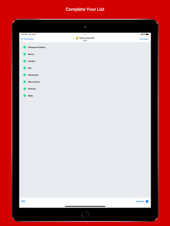 Screenshot #4 pour Liste du jour CheckYourList