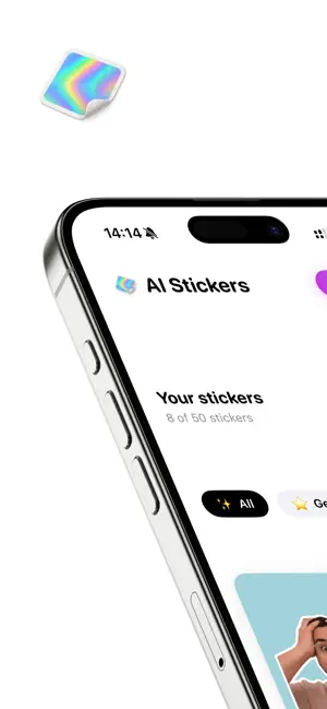 AI Stickers - Your Face Pack screenshot 1