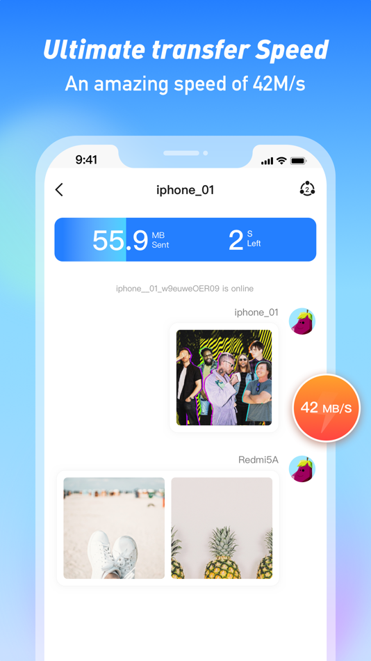 #2. SHAREit: Transfer, Share Files (iOS) 由: SHAREit Technologies Co. Ltd