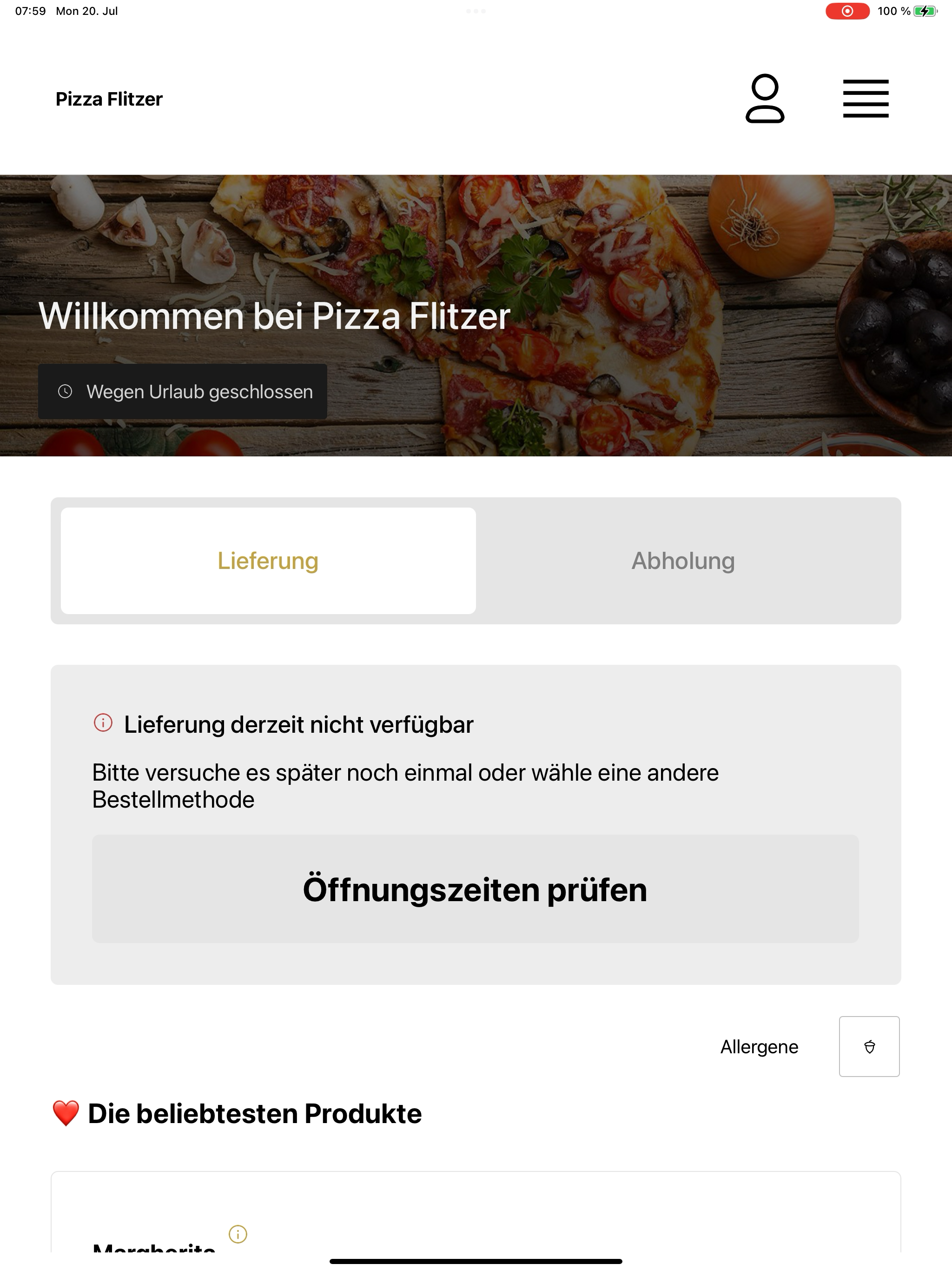 Pizza Flitzer Wien screenshot 13