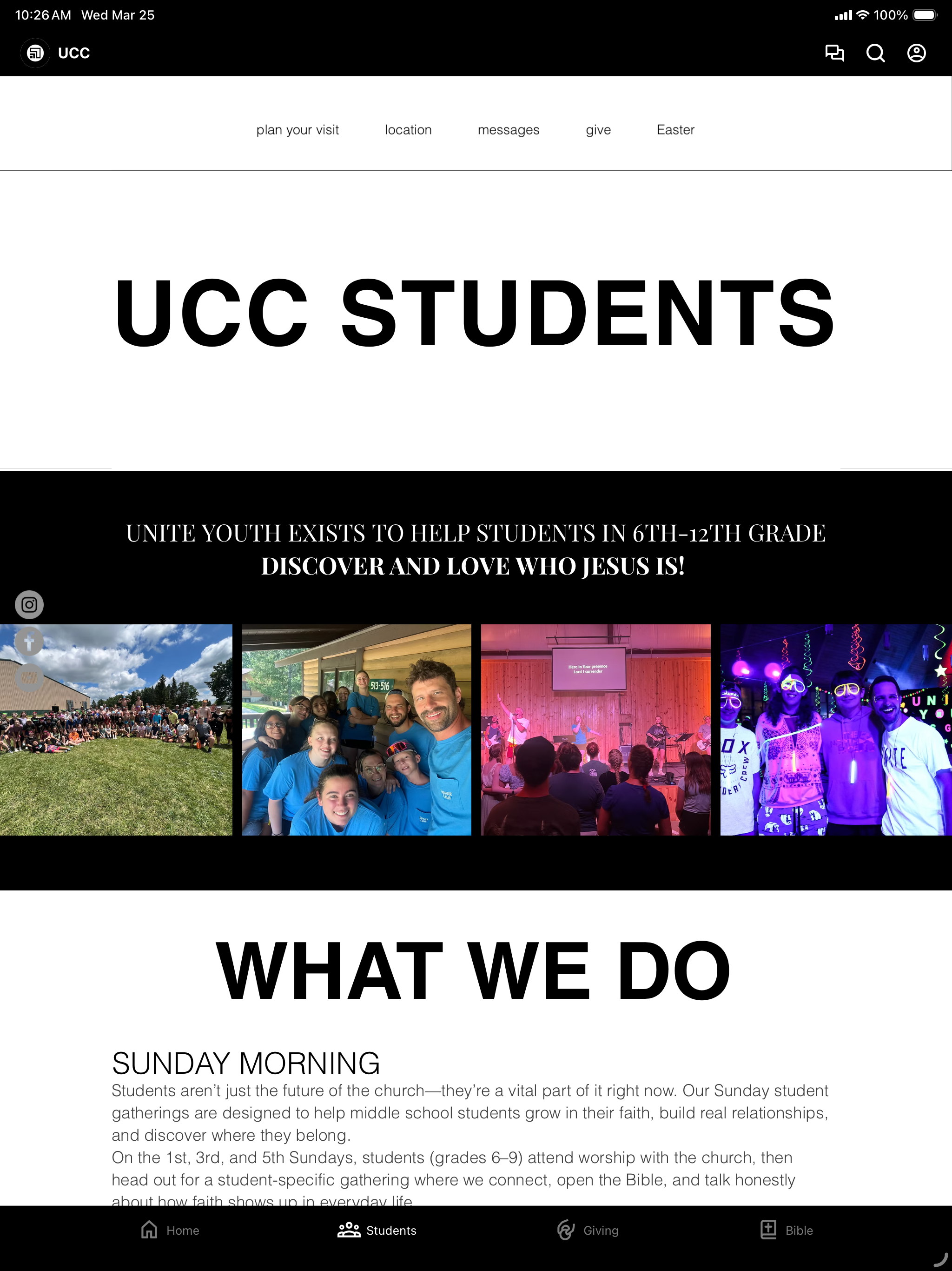 Unite Community Church screenshot 5