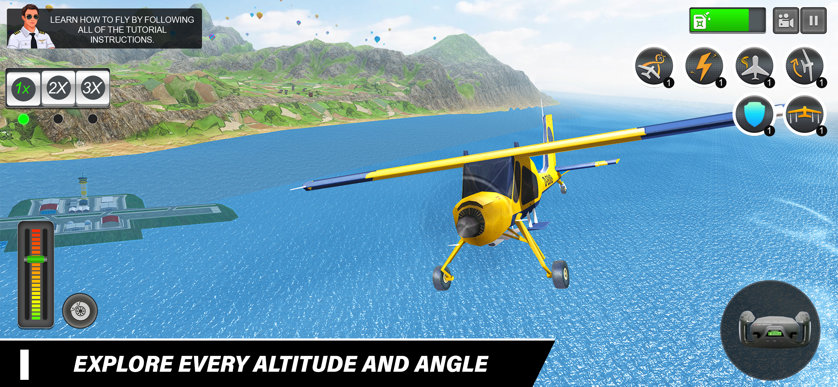 Plane Simulator: Plane Games screenshot 3