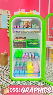 fridge organizer 3d game iphone screenshot 2