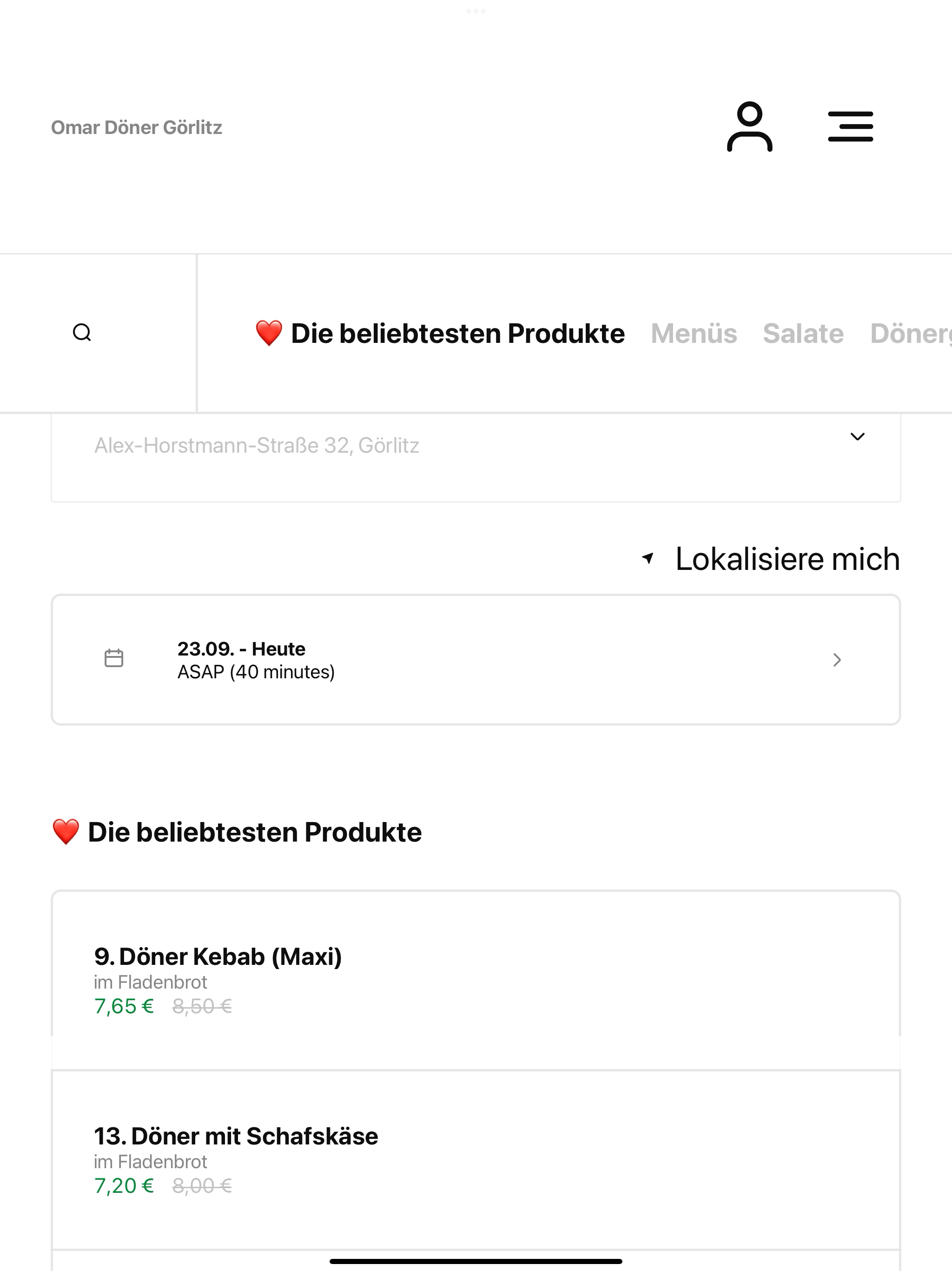 Omar Döner Görlitz screenshot 7