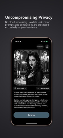 ImageLab - AI Image Playground iPhone screenshot