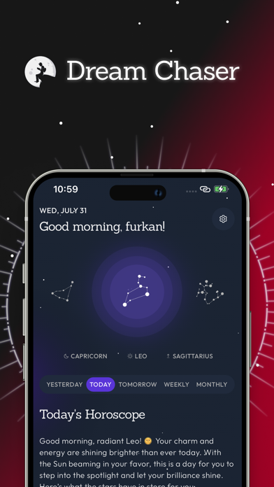 Dream Chaser: Zodiac & Tarot Screenshot