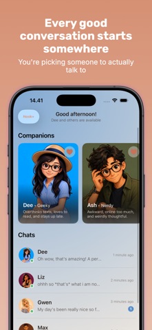 Nook: AI Companion Screenshot 4 of 5