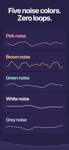 Veil: White Noise Sleep Sounds screenshot