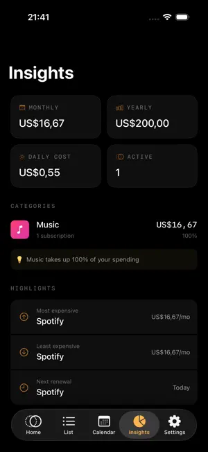MurphSignal: Bill Tracker screenshot 1