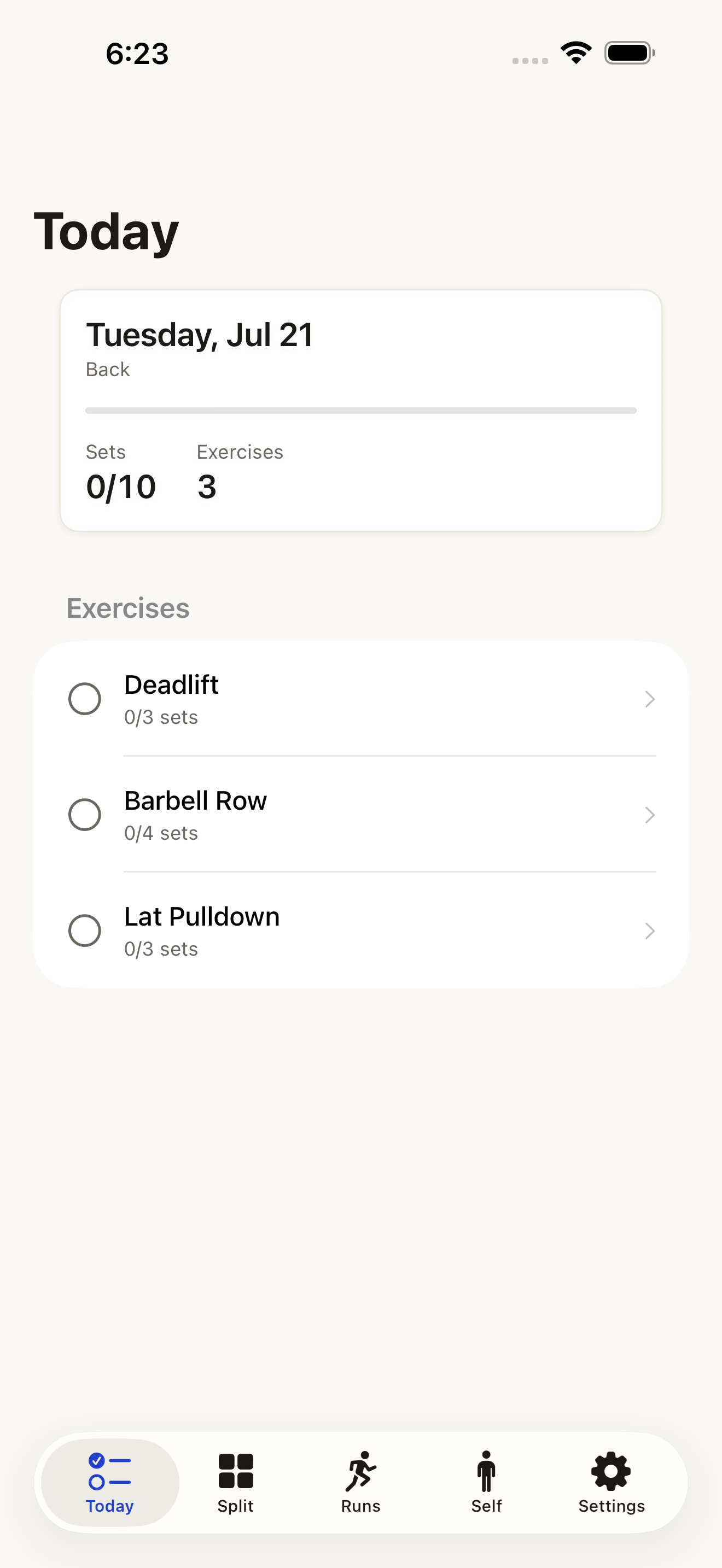Gym Log: Workout Tracking screenshot 3
