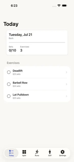 Gym Log: Workout Tracking screenshot 3