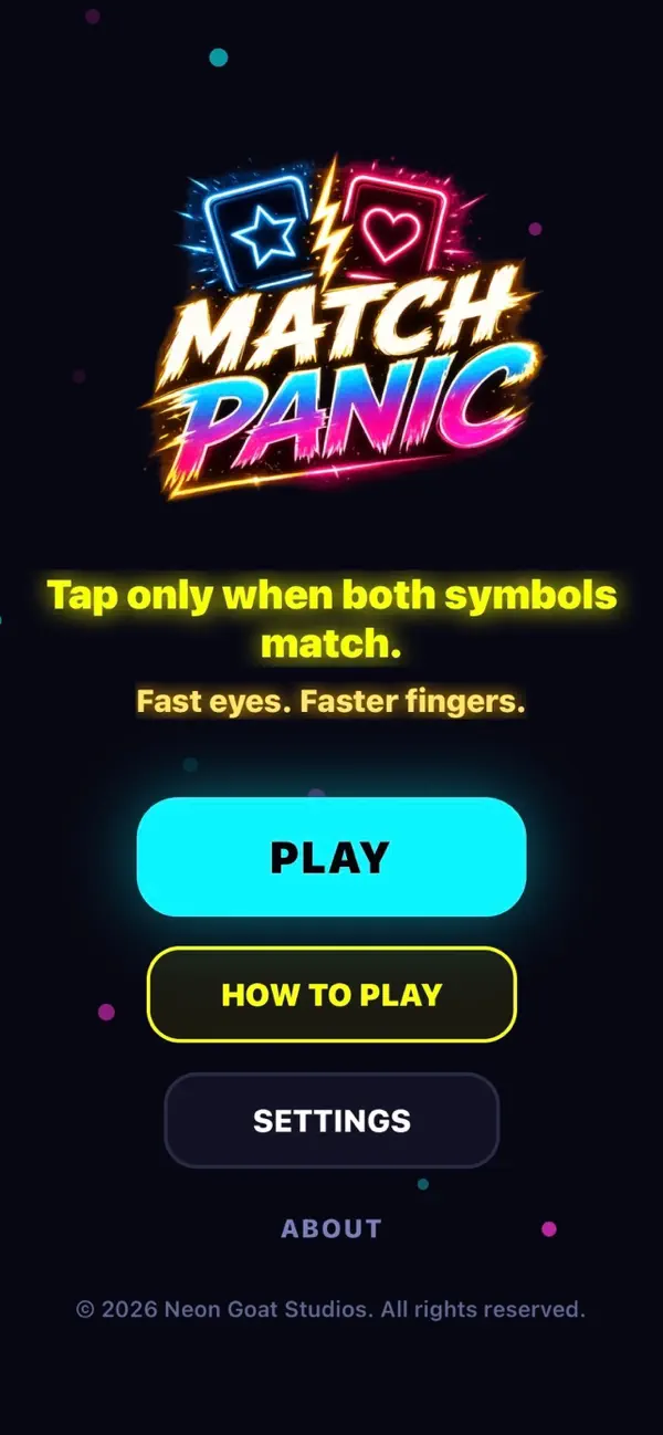 Screenshot #1 pour Match Panic