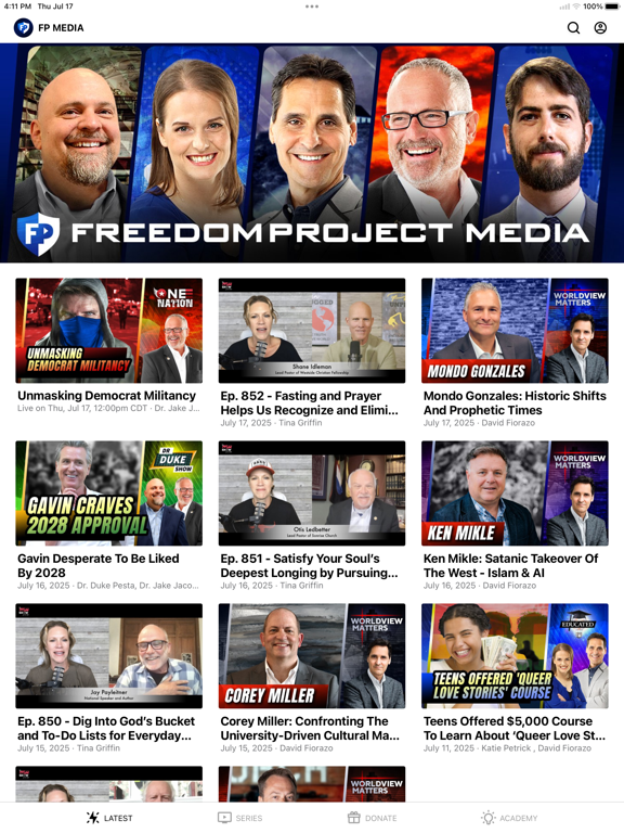 Screenshot #4 pour FreedomProject Media