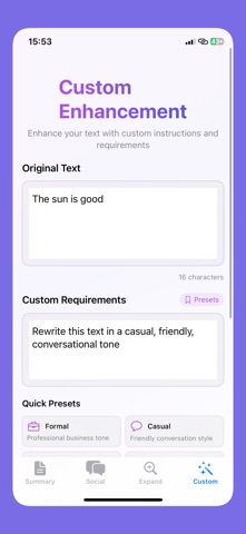 AI Assistant:Text Summary Post Screenshot 4 of 7