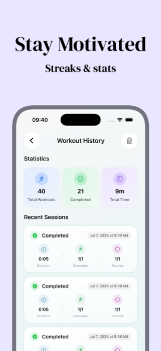 HIIT Timer Pro – Intervals Screenshot 5 of 5