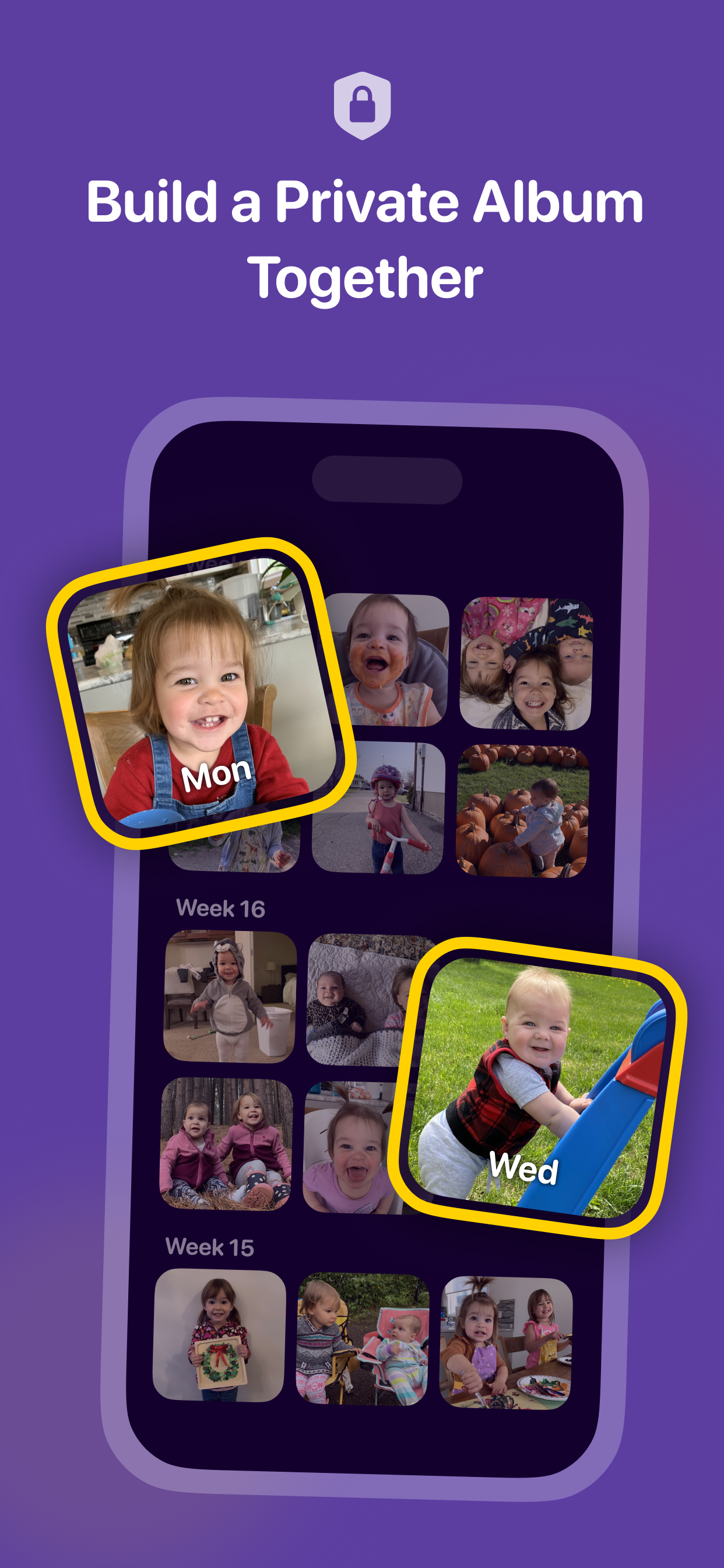 Pretzel - Family Photo Widget