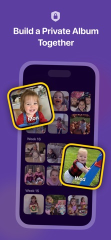 Pretzel - Family Photo Widget iPhone screenshot