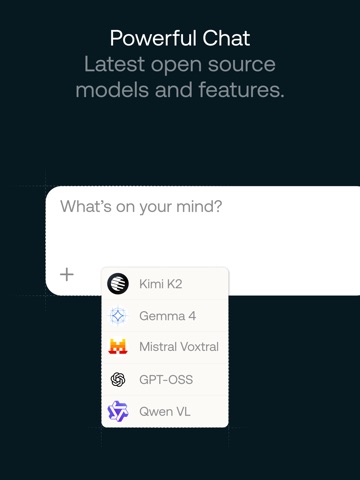 Tinfoil - Private AI iPad screenshot